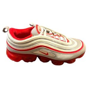 Nike Airmax VaporMax 97 GS Atmosphere Gray University Red BV1153-002, 7Y/8.5W